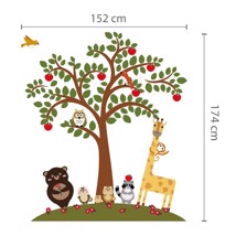 WS12012 - Animal Friends and Apple Tree